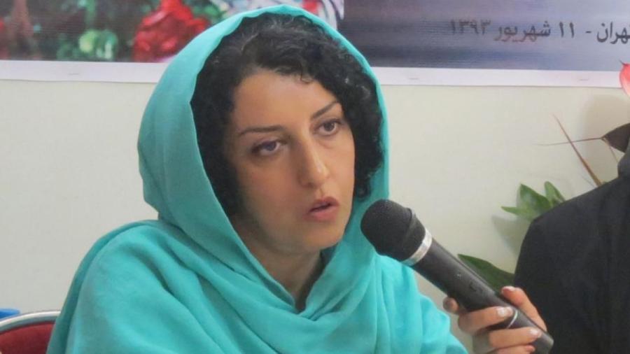توضیحات روابط عمومی زندان های تهران درباره وضعیت جسمانی نرگس محمدی برنده جایزه صلح نوبل