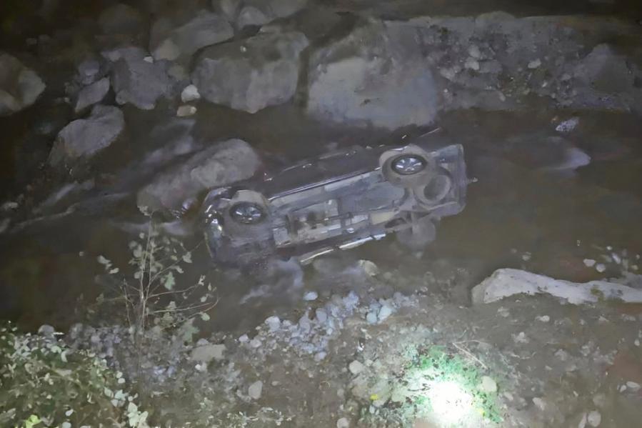 مرگ ۲ دختر جوان در حادثه سقوط خودرو به رودخانه