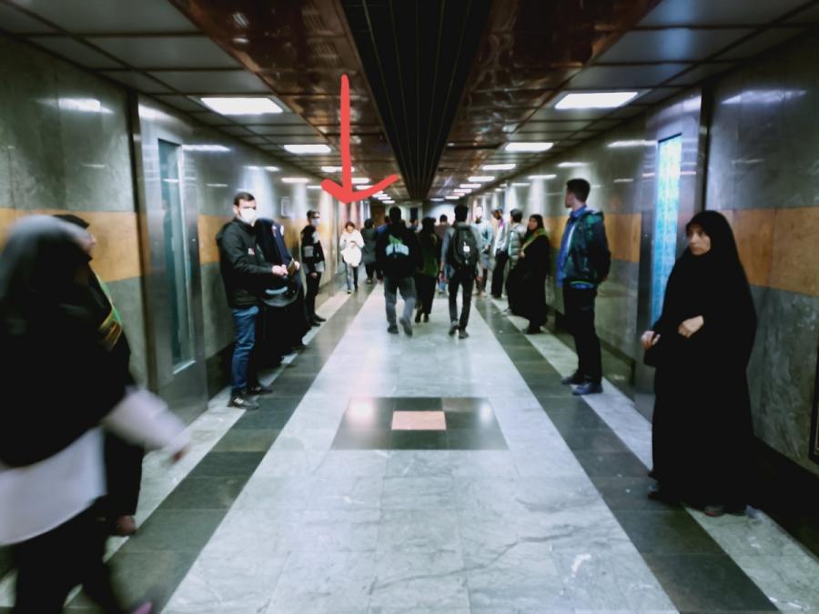امر به معروف حجاب مترو (1)