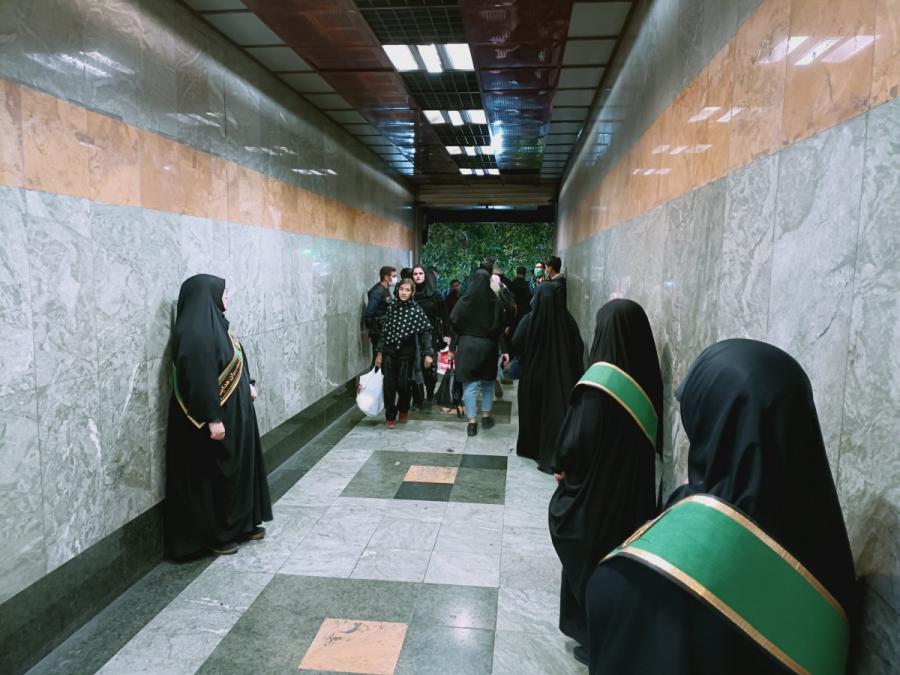 تاثیر بالای ۸۰ درصدی تذکر حجاب در متروی چهارراه ولیعصر