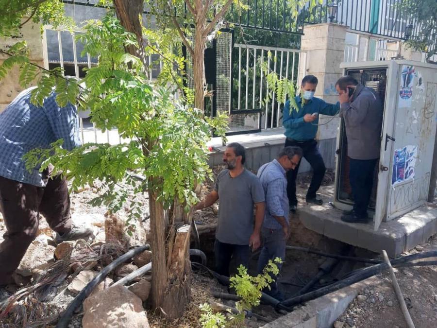 تلفن های ثابت این شهر گیلان به مدت ۶ روز دچار اختلال می شود