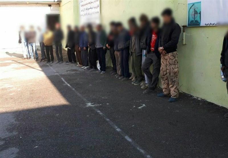 بازداشت ۳۷۱ معتاد متجاهر در طرح ۲روزه پلیس گیلان