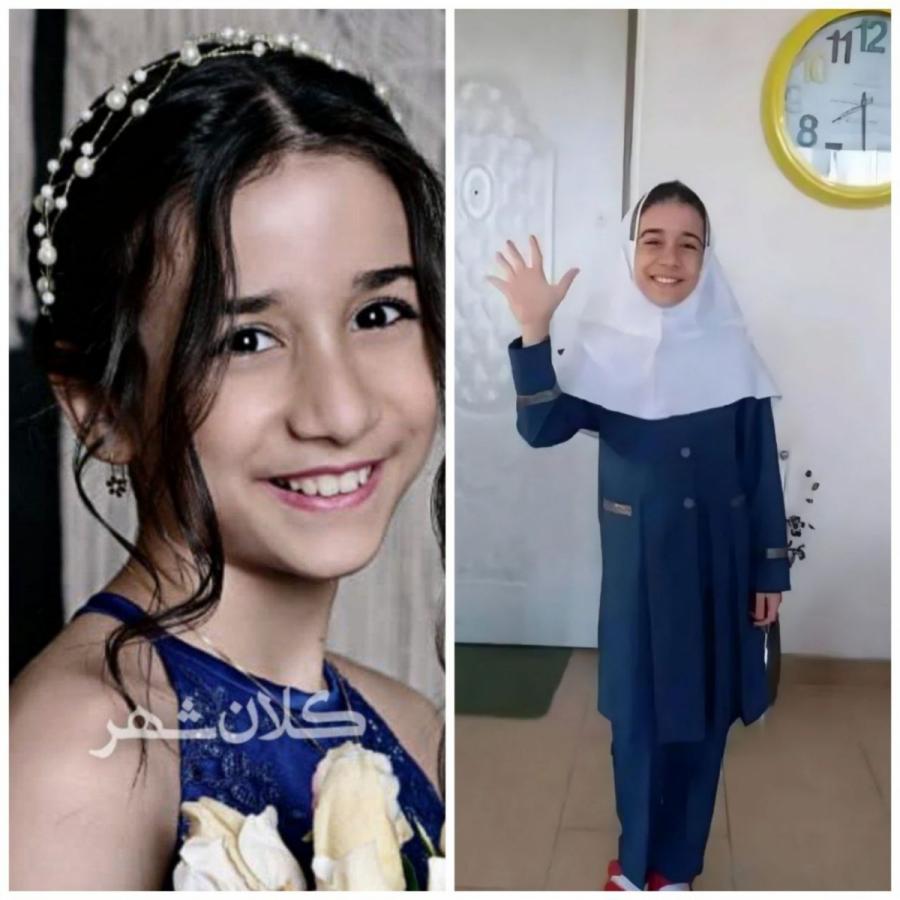 نجات جان ۸ بیمار با اهدای عضو نورا دانش‌آموز ۱۱ساله در انزلی
