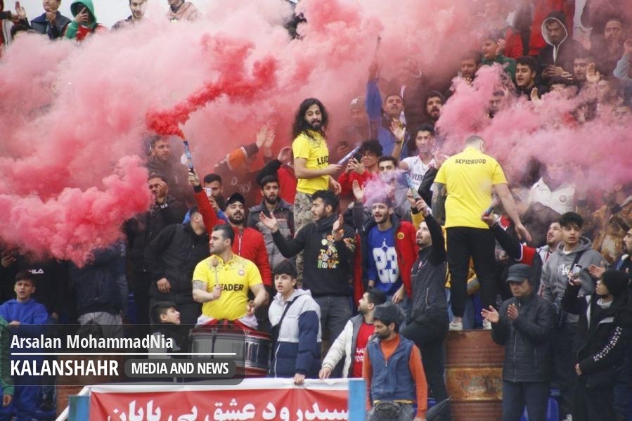 گزارش تصویری؛کامبک شیرین سپیدرود رشت مقابل چوکای تالش در داربی گیلان