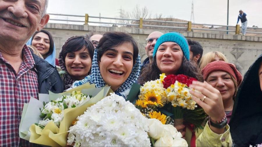 الهه محمدی و نیلوفر حامدی دو خبرنگار زندانی آزاد شدند