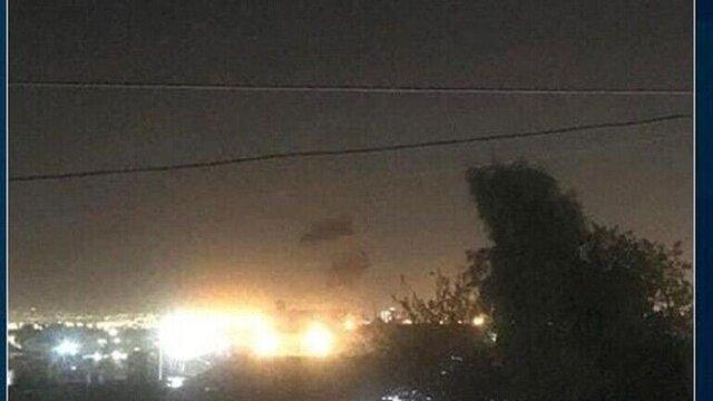 انفجار قوی در اطراف فرودگاه اربیل عراق