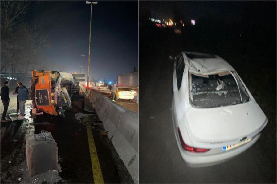 تخطی از سرعت مطمئنه حادثه آفرید!