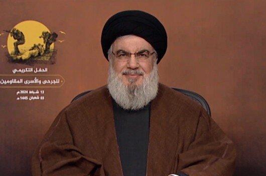 سیدحسن نصرالله: سپاه پاسداران حامی واقعی جنبش های مقاومت است/ رژیم صهیونیستی در حال انتقام گرفتن از غیرنظامیان است