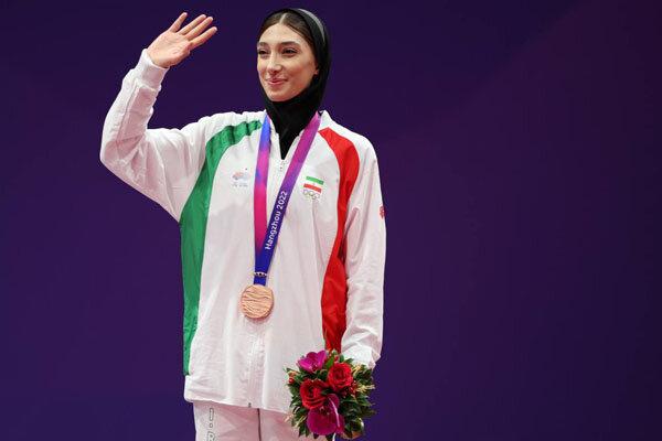مبینا نعمت زاده به المپیک پاریس رسید