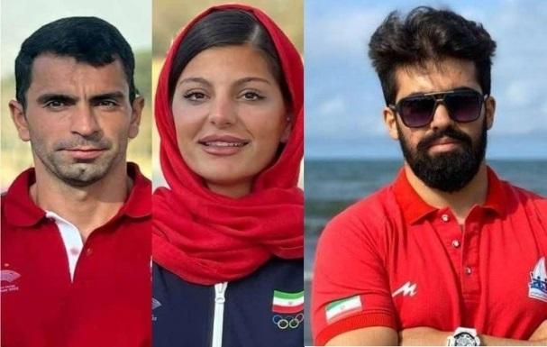 اعزام ۲ قایقران و یک مربی گیلانی به رقابت های آب های آرام کسب سهمیه المپیک پاریس