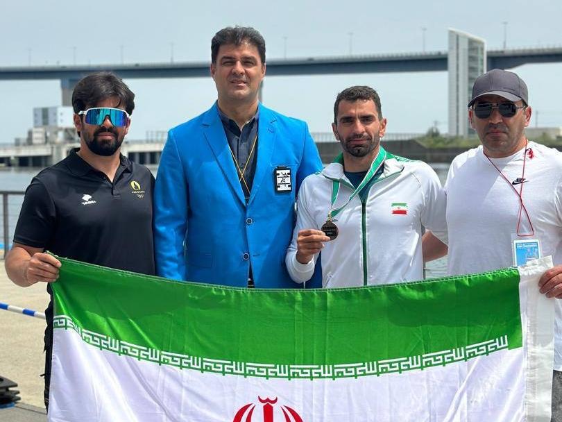 قایقران گیلانی المپیکی شد