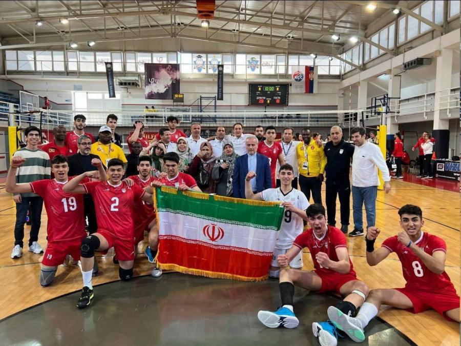 تیم والیبال دانش آموزان ایران قهرمان جهان شد