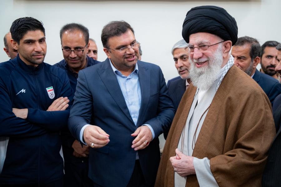 دیدار اعضای تیم ملی فوتسال با رهبر انقلاب/تصاویر دیدار اعضای تیم ملی فوتسال با رهبر انقلاب/تصاویر