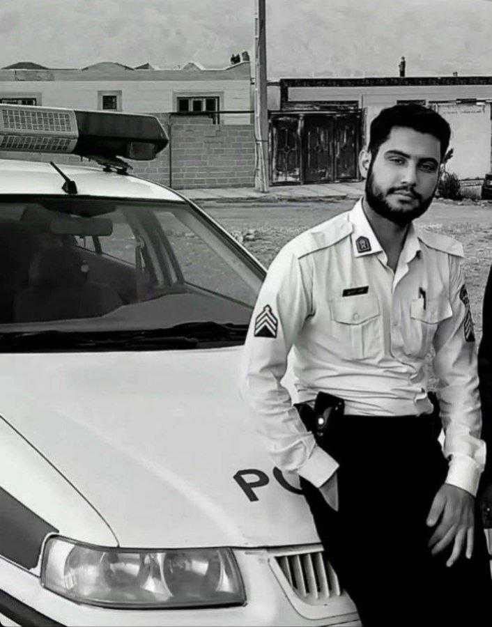 براثر جراحات ناشی از تصادف هنگام تعقیب یک متهم؛ مهدی میرابی پلیس جوان رشتی به شهادت رسید
