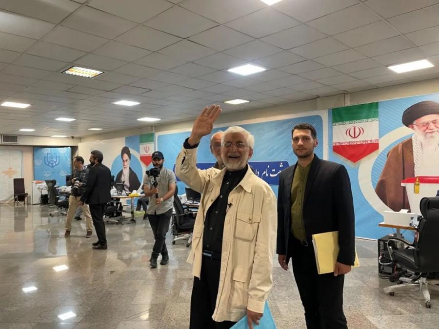سعید جلیلی در انتخابات ریاست جمهوری ثبت نام کرد/عکس و فیلم