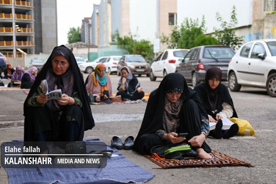 گزارش تصویری؛ برگزاری دعای عرفه در مصلای رشت