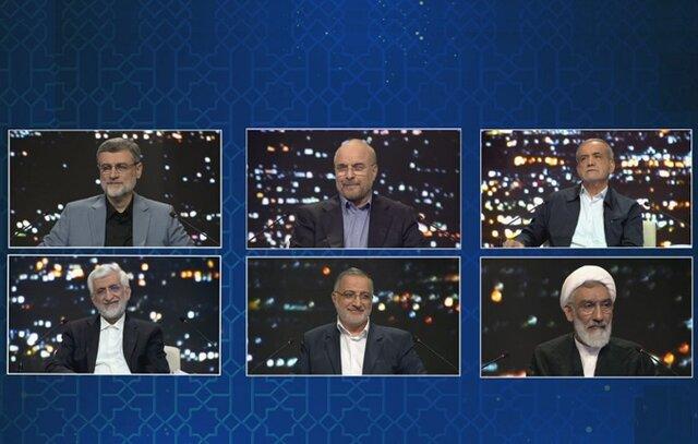 لحظه به لحظه با اولین مناظره انتخابات ریاست جمهوری با محوریت مسائل اقتصادی