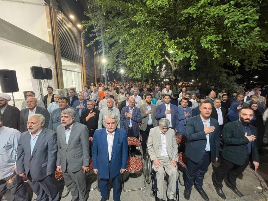 تصاویر/افتتاح ستاد مرکزی محمدباقر قالیباف در رشت با حضور پررنگ اعضای شورای شهر 