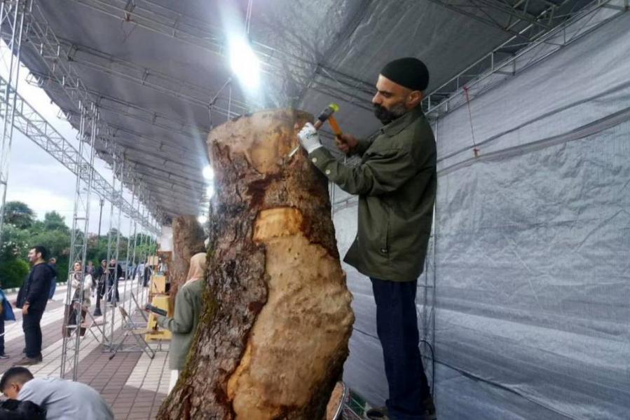 ۱۳پیشنهاد برای برندسازی جشنواره مجسمه های چوبی در رشت/تصاویر