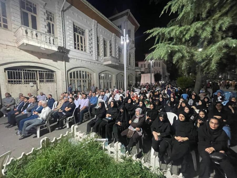 برگزاری اجتماع هواداران محمدباقر قالیباف در پیاده راه رشت/عکس