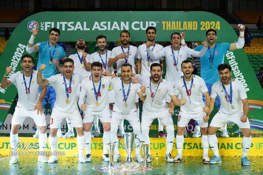 ایران؛ نامزد بهترین تیم ملی فوتسال دنیا