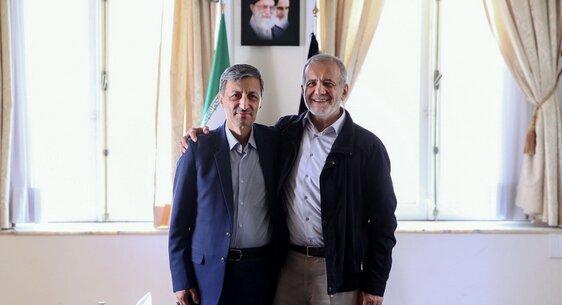 پیام فتاح به پزشکیان: در ستاد اجرایی فرمان امام از دولت حمایت می‌کنم