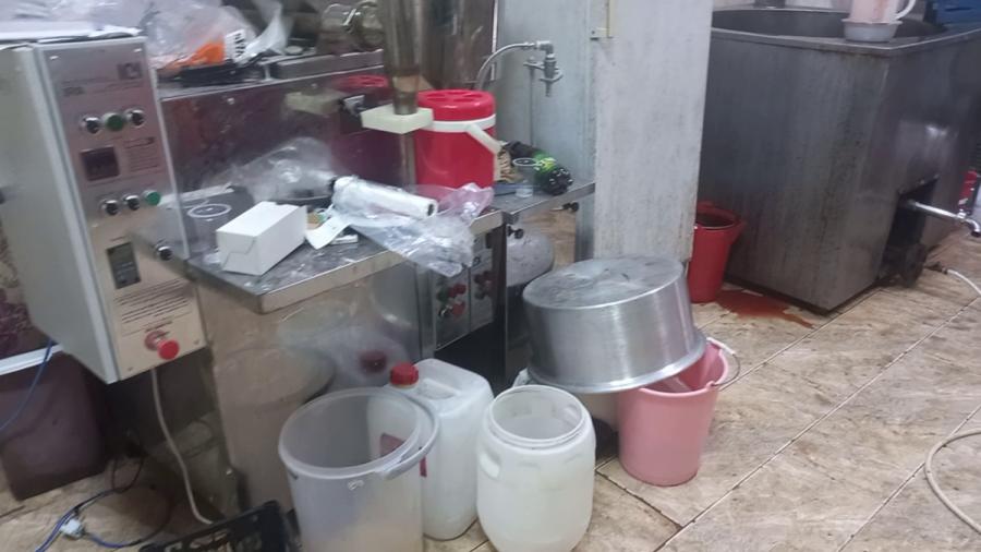 تعطیلی یک کارگاه تولید بستنی و فالوده غیرمجاز در رشت