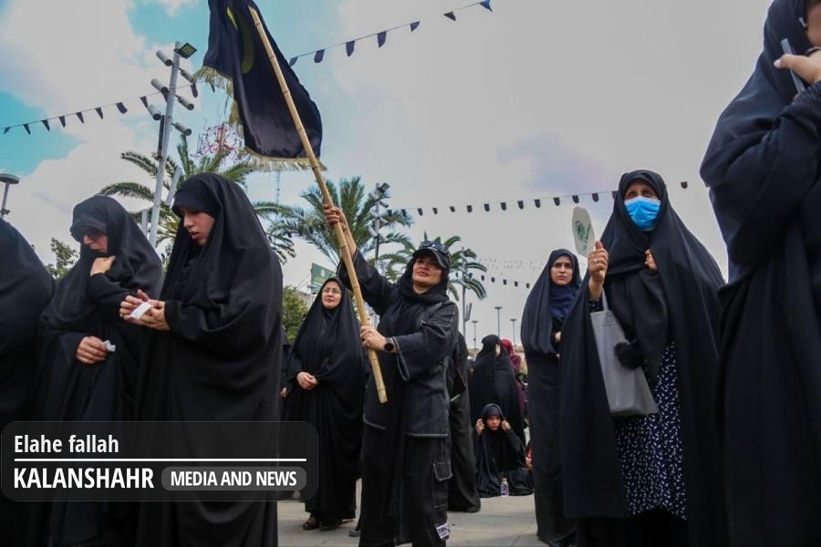 گزارش تصویری؛ «پیاده روی جاماندگان اربعین حسینی» در رشت