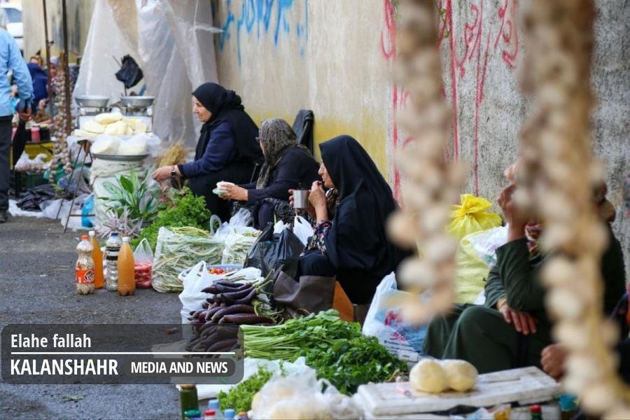  گزارش تصویری؛ گشت و گذار در پنج شنبه بازار تولم شهر صومعه سرا