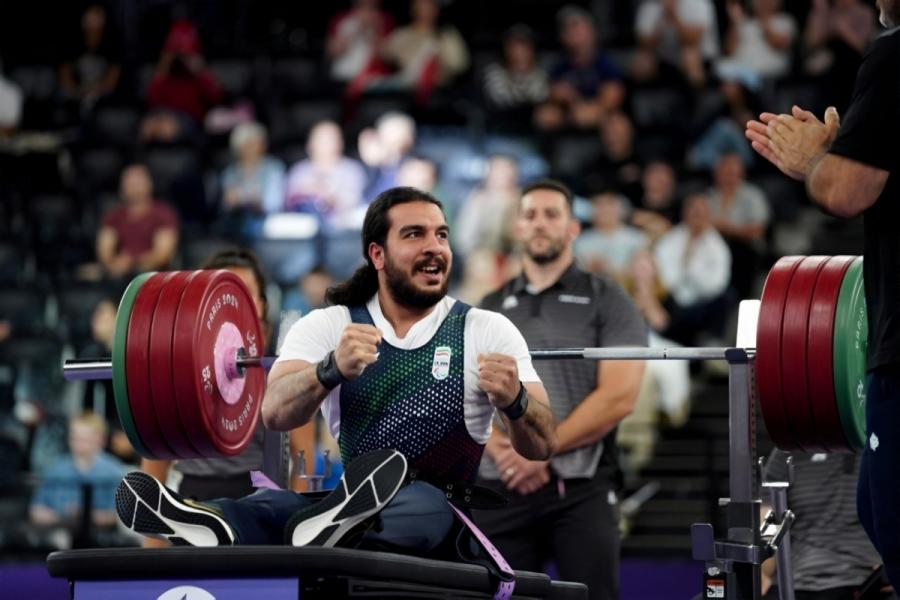 کسب مدال برنز وزنه‌بردار گیلانی در پارالمپیک پاریس