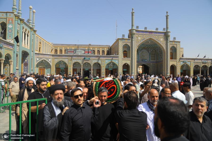 تصاویر/تشییع و مراسم بزرگداشت آیت الله محفوظی گیلانی مرجع تقلید و نماینده اسبق گیلان در مجلس خبرگان