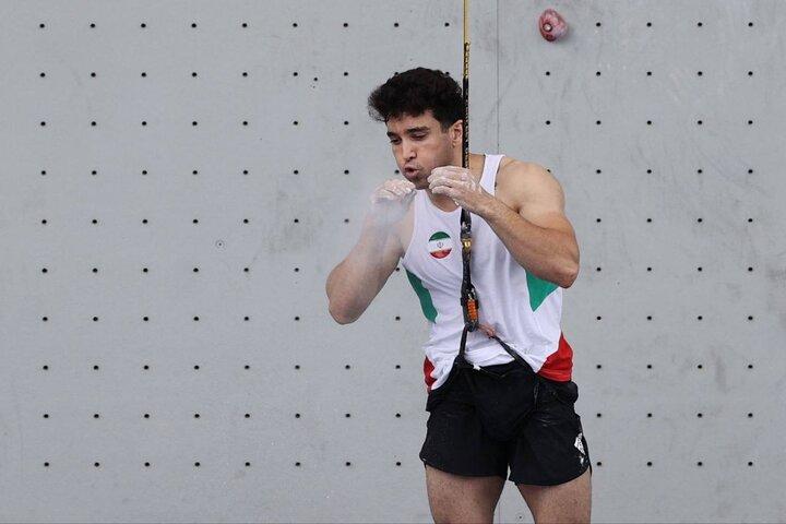 حذف رضا علیپور از جام جهانی سنگ‌نوردی