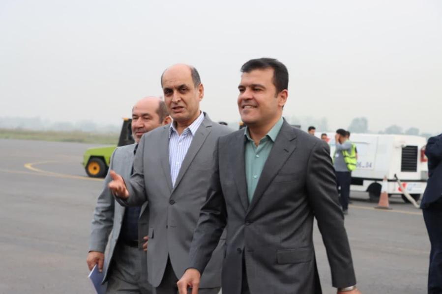 معاون علمی و فناوری و اقتصاد دانش بنیان رییس جمهور وارد گیلان شد
