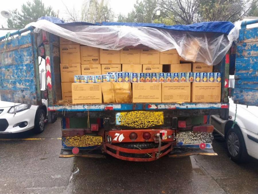 توقيف محموله ۱۰ميلياردی کالای قاچاق در رشت