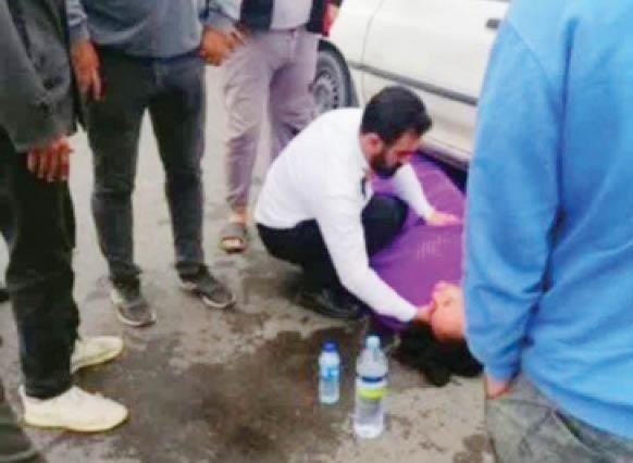 سکته راننده پراید پشت فرمان و پلیسی که فرشته نجاتش شد