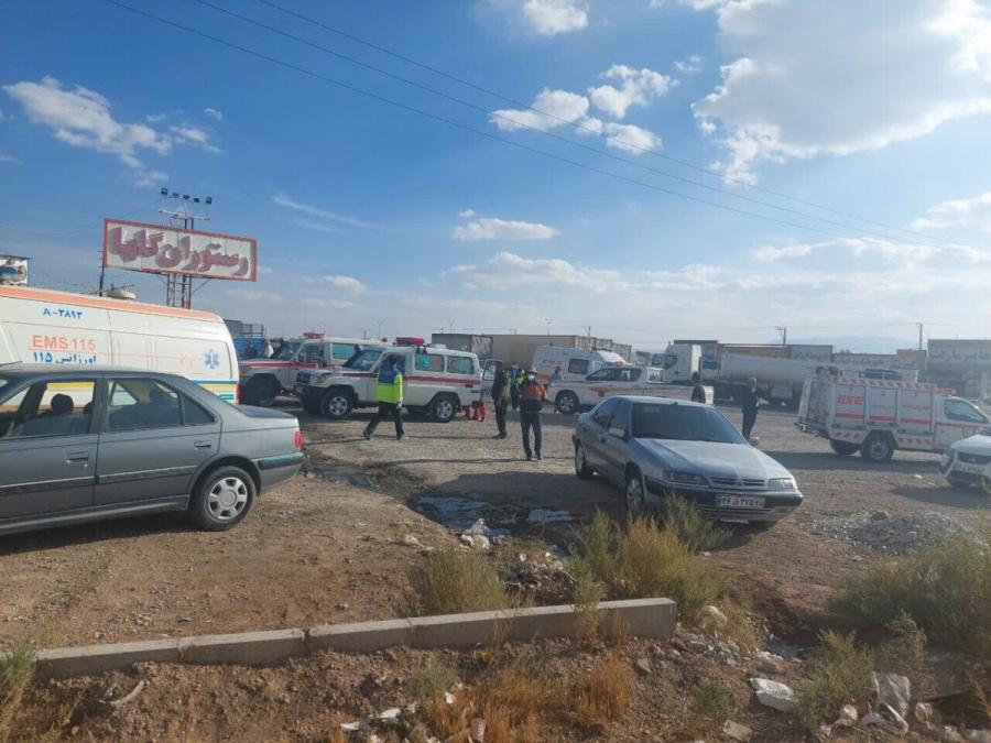 مسمومیت ۶۰ نفر به علت استنشاق گاز کلر در اصفهان