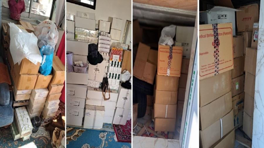 کشف ۸۰ هزار قلم داروی قاچاق از انبار منزل جوان ۲۹ ساله در ماسال