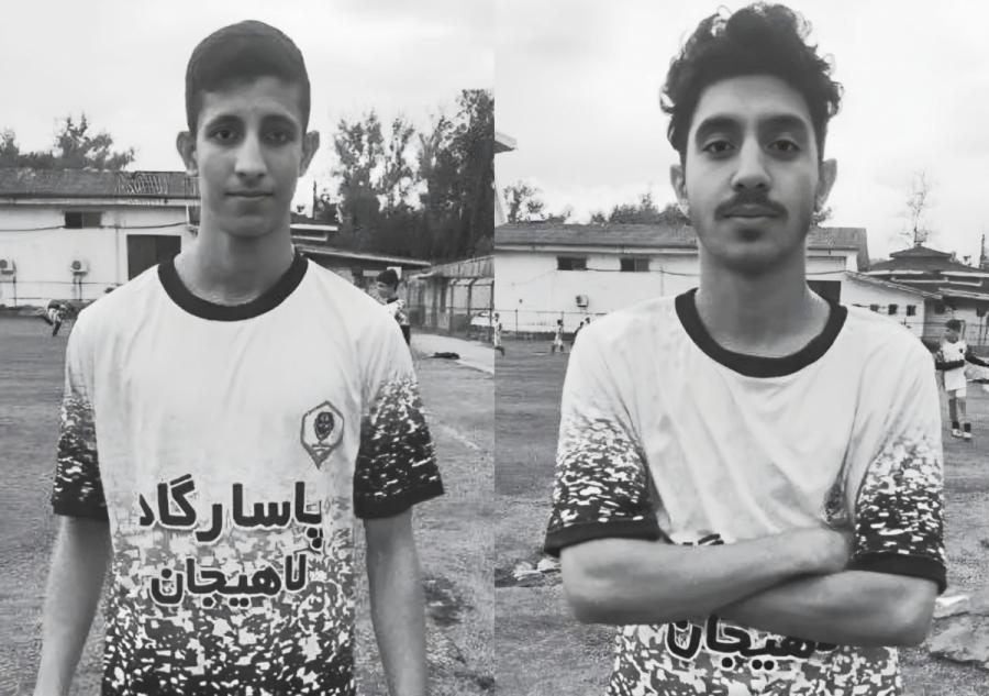 مرگ تلخ ۲ فوتبالیست  جوان لاهیجانی بر اثر تصادف حین بازگشت از تمرین