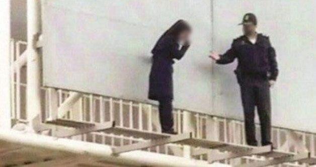ممانعت پلیس از خودکشی دختر ۱۸ ساله در بلوار انصاری رشت