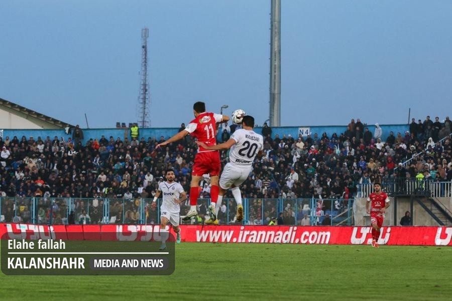 گزارش تصویری الهه فلاح عکاس کلانشهر از بازی ملوان انزلی و پرسپولیس