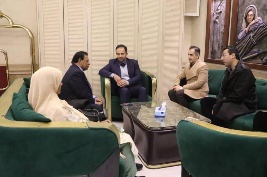 سفیر کشور سریلانکا و هیئت همراه به منظور حضور در بزرگترین نمایشگاه کافه رستوران و صنایع وابسته وارد رشت شدند
