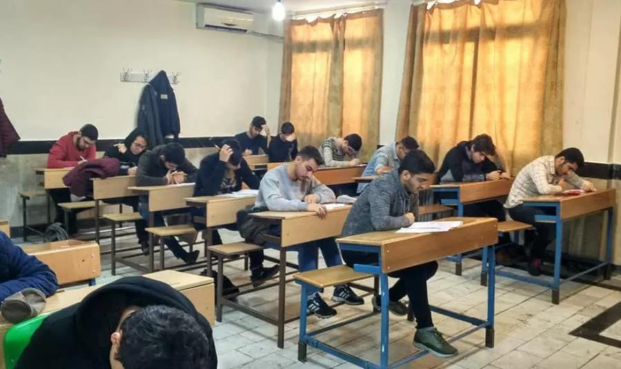 آزمون‌های پایانی نیمسال تحصیلی در کلیه مقاطع تحصیلی حضوری برگزار می‌شود