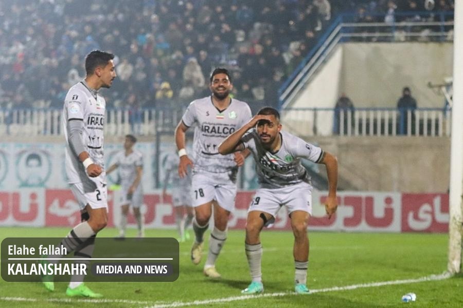 گزارش تصویری؛بندرنشینان روی نوار ناکامی،تساوی ملوان مقابل آلومینیوم اراک در انزلی