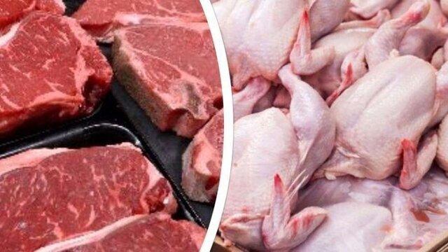 کاهش قیمت مرغ طی روزهای گذشته/آخرین قیمت گوشت قرمز
