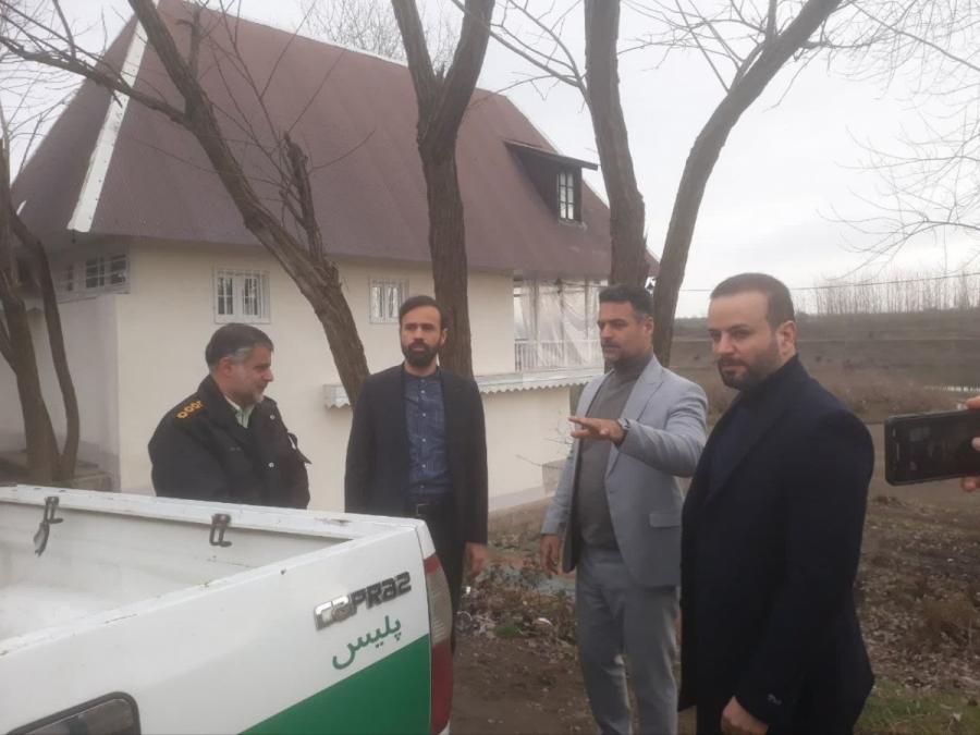 برخورد رئیس حوزه قضایی لشت نشا با برداشت غیرمجاز ماسه از رودخانه سپیدرود