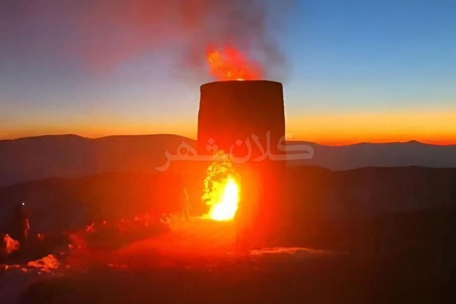 بازداشت بلاگری که قلعه  ۱۵۰۰ ساله املش را آتش زد تا با تصاویر هوایی آن فالور جذب کند