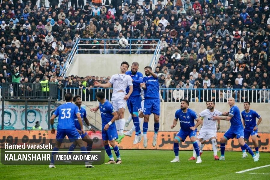 گزارش تصویری؛ تساوی کسالت بار ملوان مقابل استقلال تهران؛دومین امتیاز ملوان از ۷ بازی اخیر