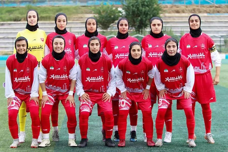 سلام دختران پرسپولیس و فرا ایساتیس شیراز به لیگ برتر فوتبال ایران