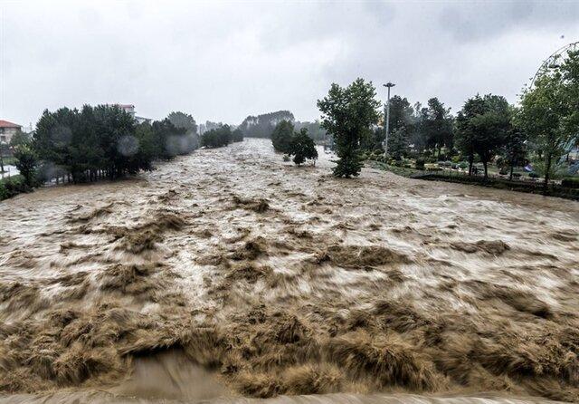 هشدار آب منطقه ای گیلان در خصوص سیلابی شدن رودخانه ها