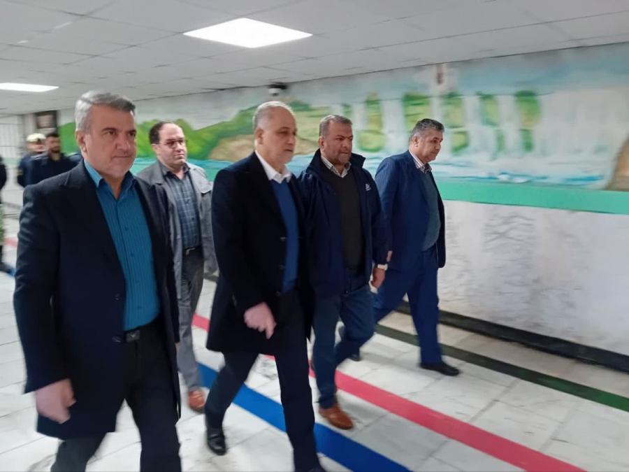 بازدید دادستان عمومی وانقلاب مرکز استان گیلان از زندان مرکزی رشت